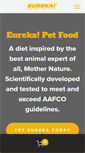 Mobile Screenshot of eurekapetfood.com